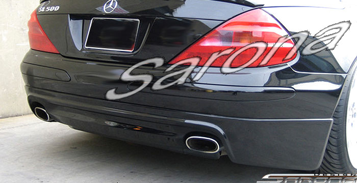 Custom Mercedes SL  Convertible Rear Lip/Diffuser (2003 - 2008) - $550.00 (Part #MB-021-RA)